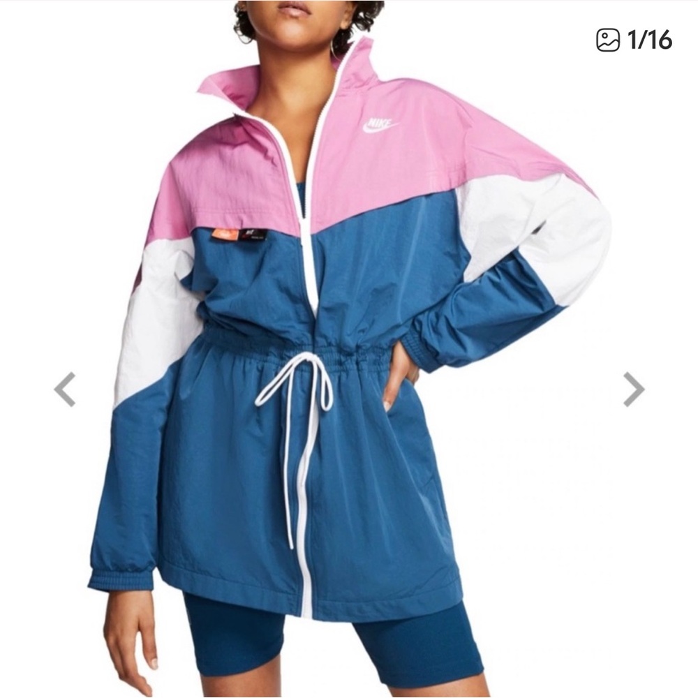 Nike Women's Icon Clash Colorblocked Track Jacket Medium size - Picture 2 of 13